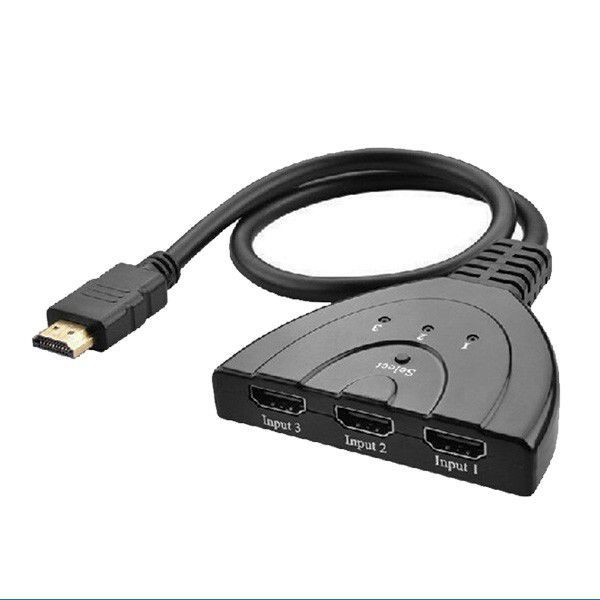 Woo 3-Port HDMI Switch with Pigtail Cable – Raines Africa