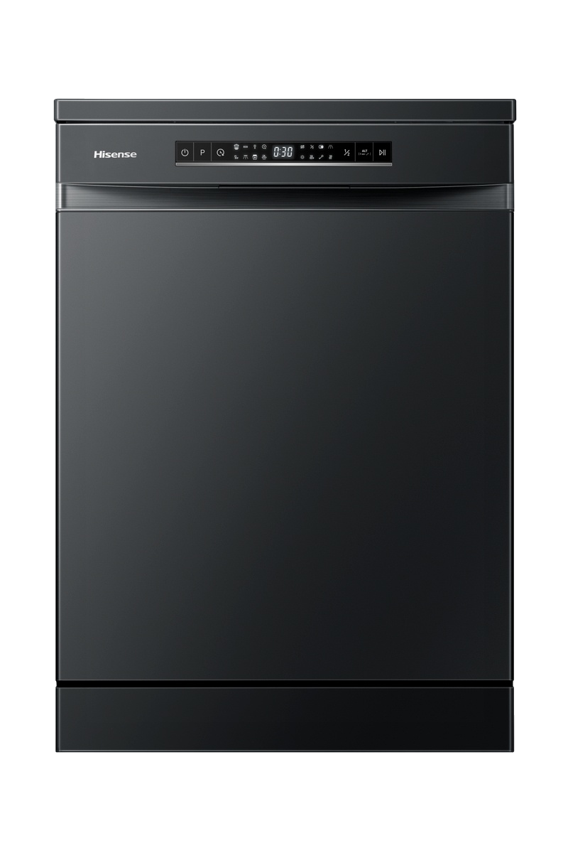 Hisense 15 Place Dishwasher with LED Display - Black