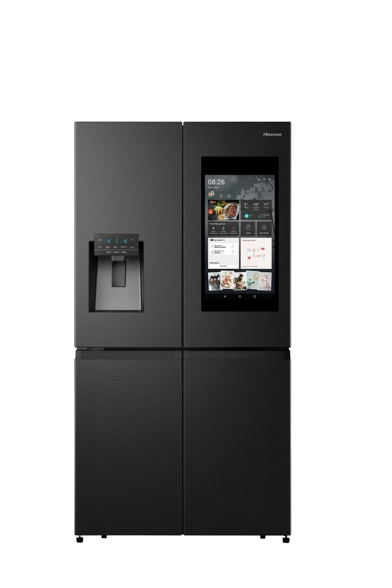 Hisense 536L Smart Multi Door Fridge Freezer with Interactive LED Screen