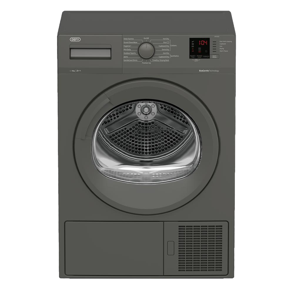 Defy 9Kg Heat Pump Tumble Dryer - Manhattan Grey DTD323