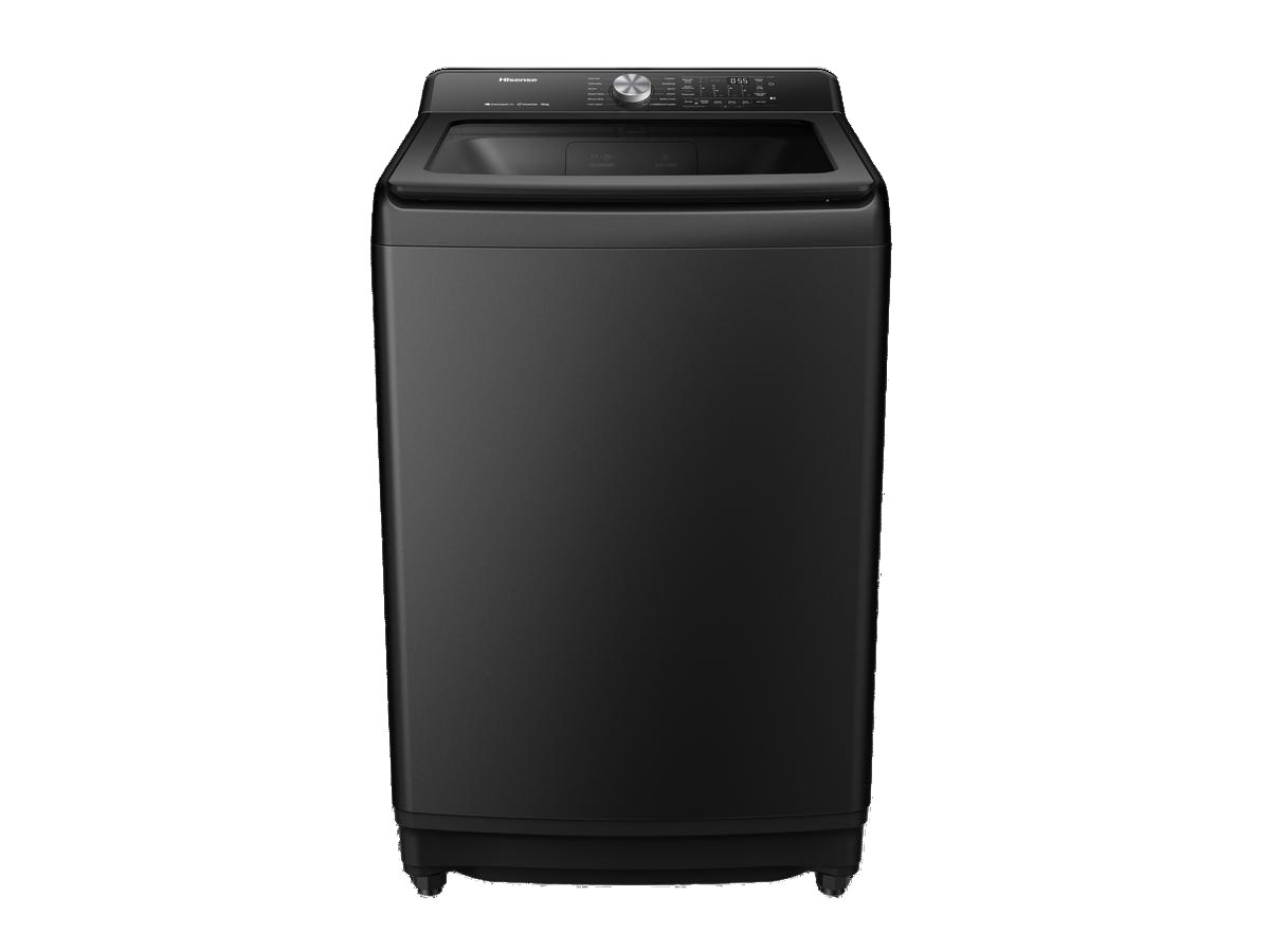 Hisense 18Kg Smart Top Loader Washing Machine with Inverter- Premium Black