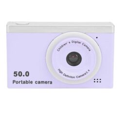 50MP Portable Video Camera Camcorder With Filters For Selfie Purple