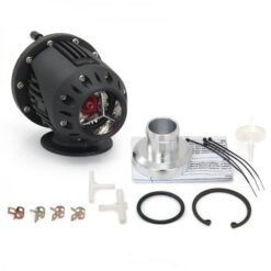 Dumpvalve Universal Dual Stage Pull-Type Relief Valve for Turbos - Black