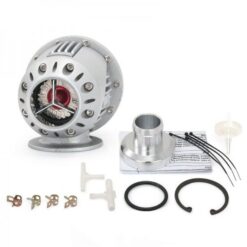Dumpvalve Universal Dual Stage Pull-Type Relief Valve for Turbos - Silver