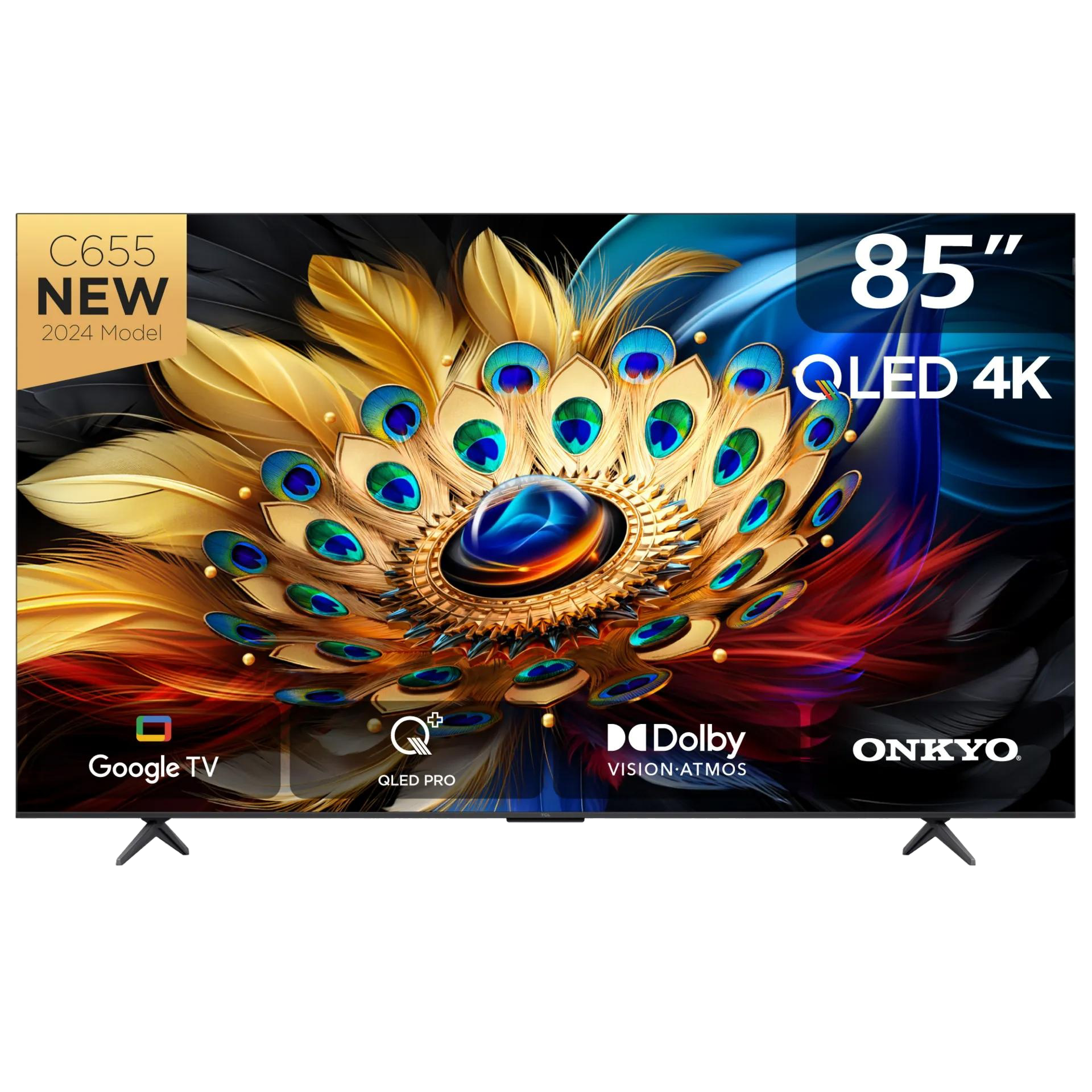 TCL 85-Inch QLED Google TV-85C655