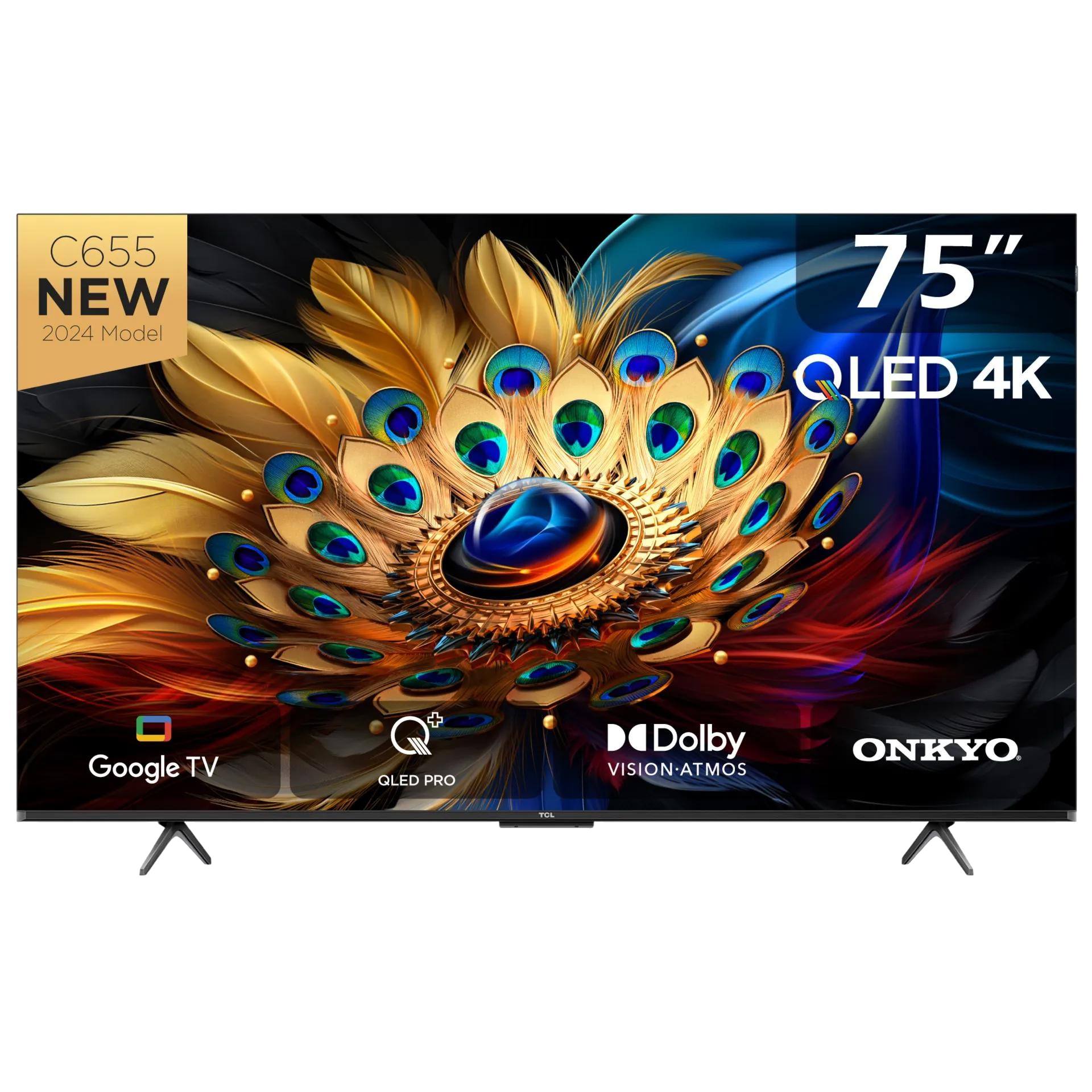 TCL 75-Inch QLED Google TV-75C655