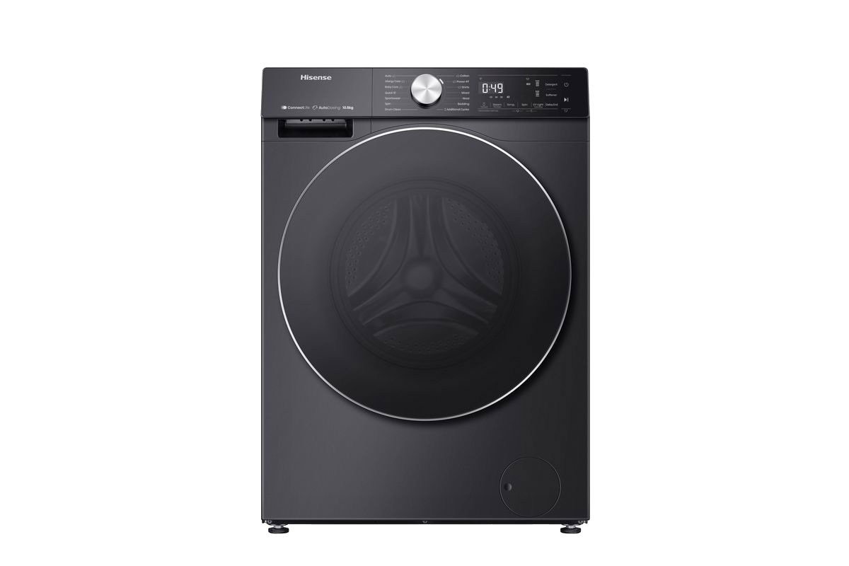 Hisense 10.5Kg Washing Machine Black WF5S1045BB – Zambia