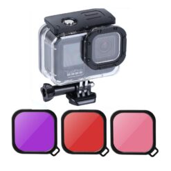 GoPro Hero 13 Black 2024 Waterproof Case with 3 Color Dive Filters