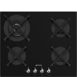 Smeg 60cm Black Gas gas hob PV36NSA2