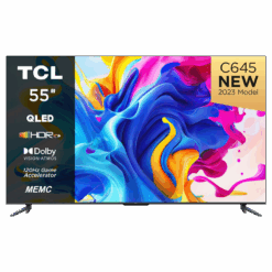 TCL 55" C645 UHD QLED Smart Google TV – Zambia